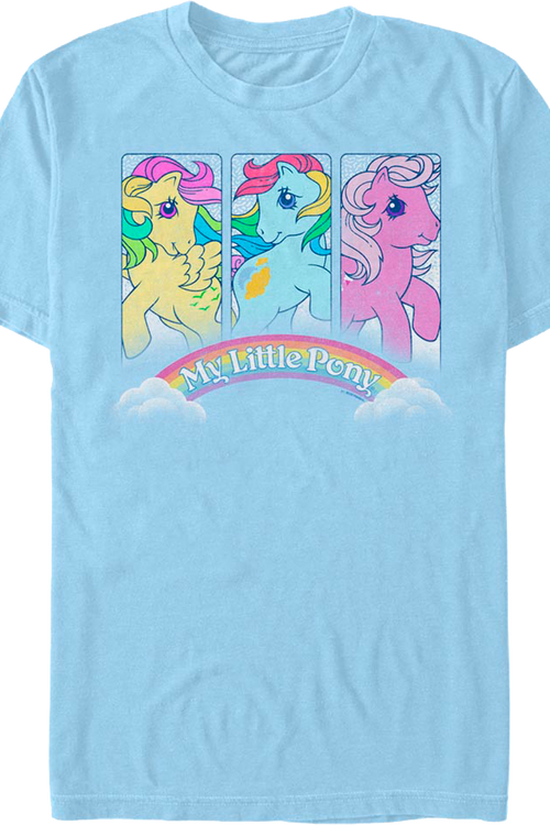 Rainbow Panels Little Pony T-Shirt