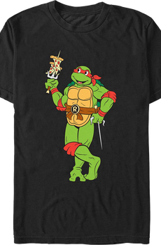 Raphael Pizza Slices Teenage Mutant Ninja Turtles T-Shirt