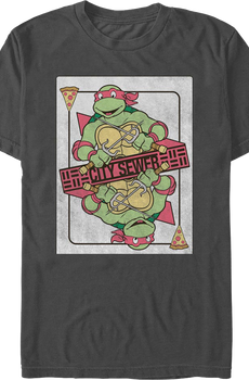 Raphael Playing Card Teenage Mutant Ninja Turtles T-Shirt