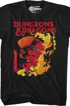 Red Inferno Dungeons & Dragons T-Shirt