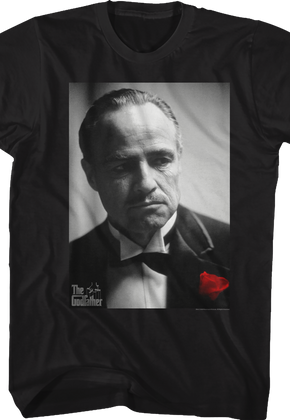 Red Rose The Godfather T-Shirt