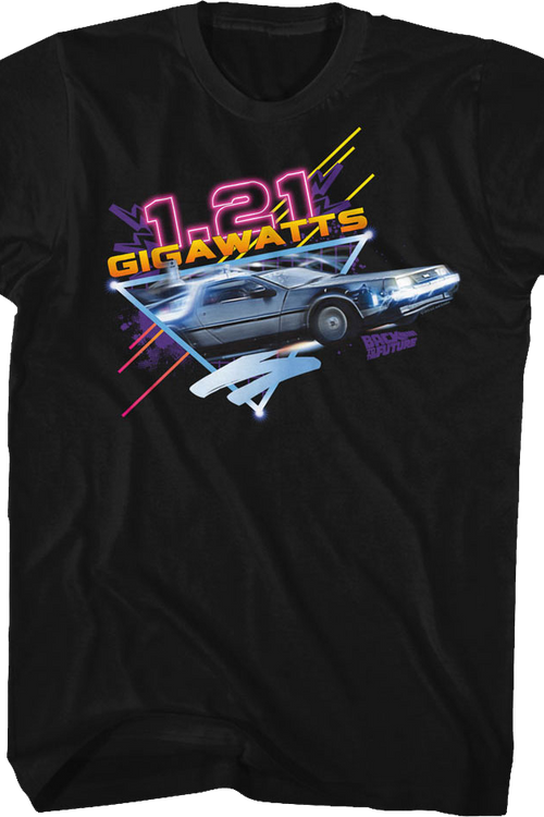 Retro 1.21 Gigawatts Back To The Future T-Shirt