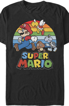 Retro Chase Super Mario Bros. T-Shirt