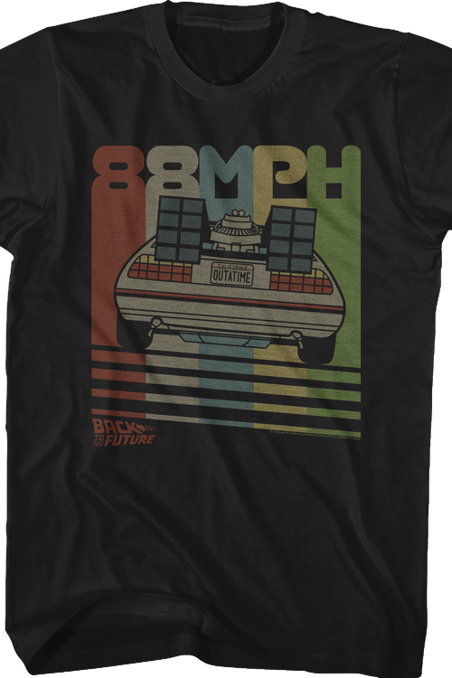 Retro DeLorean Back To The Future T-Shirt