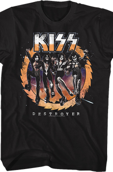 Retro Destroyer KISS T-Shirt