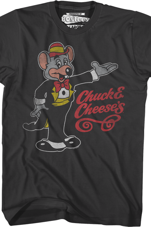 Retro Distressed Chuck E. Cheese T-Shirt