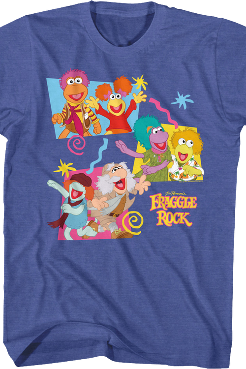 Retro Shapes Fraggle Rock T-Shirt