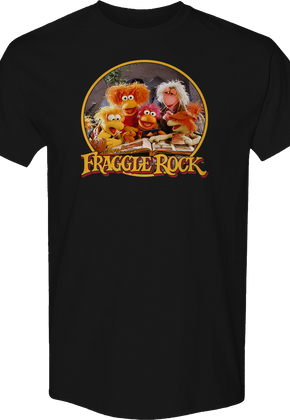 Retro Group Circle Fraggle Rock T-Shirt