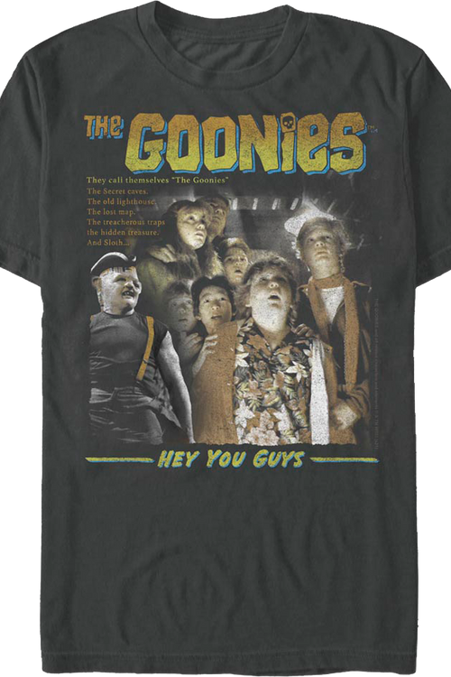 Retro Hey You Guys Goonies T-Shirt