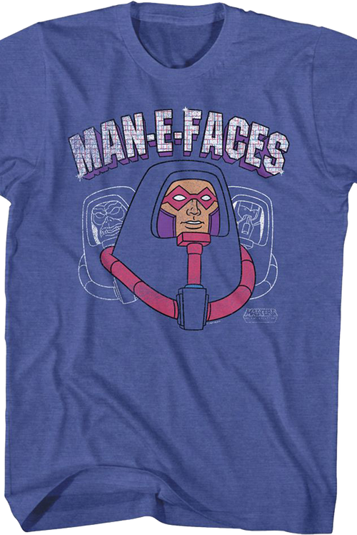 Vintage Man-E-Faces Masters of the Universe T-Shirt