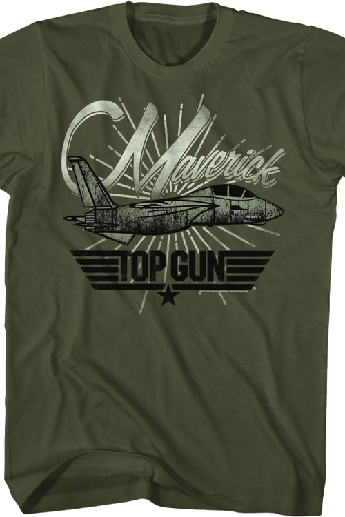 Retro Maverick Top Gun T-Shirt