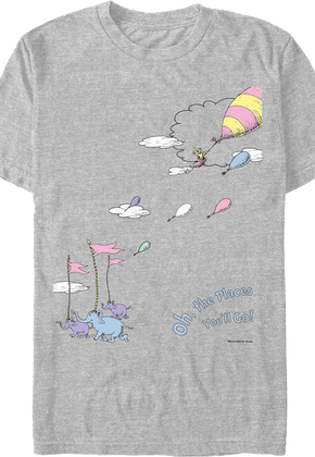 Retro Oh, The Places You'll Go! Dr. Seuss T-Shirt