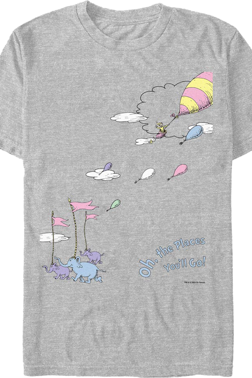 Retro Oh, The Places You'll Go! Dr. Seuss T-Shirt