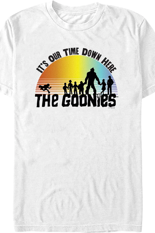 Retro Our Time Silhouettes Goonies T-Shirt