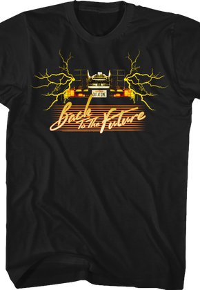 Retro OUTATIME Back To The Future T-Shirt