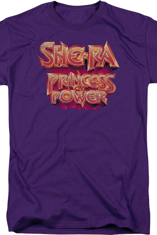 Retro She-Ra Princess of Power Masters of the Universe T-Shirt