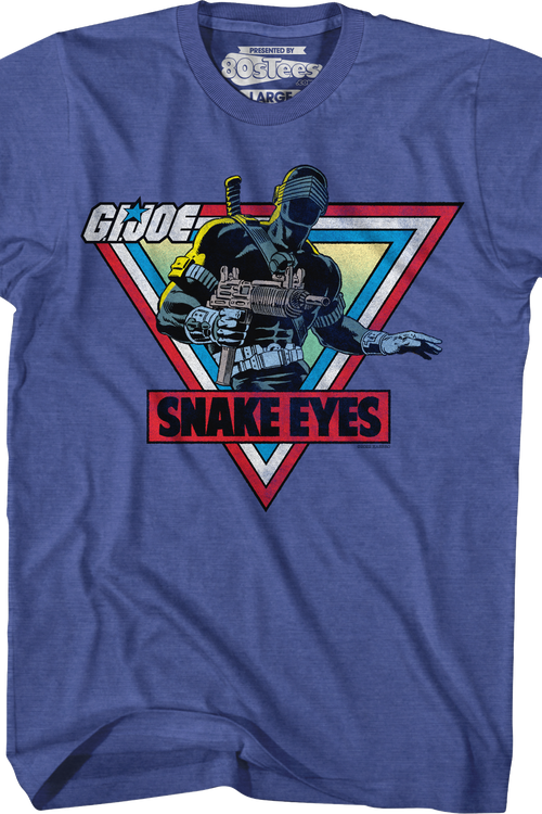 Retro Snake Eyes GI Joe T-Shirt