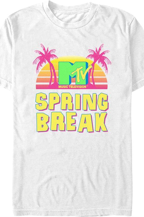 Retro Spring Break MTV Shirt