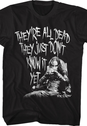 Retro They're All Dead The Crow T-Shirt