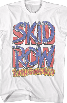 Retro Youth Gone Wild Skid Row T-Shirt