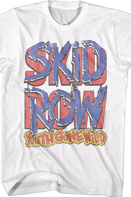 Retro Youth Gone Wild Skid Row T-Shirt