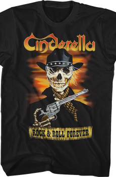 Rock and Roll Forever Cinderella T-Shirt