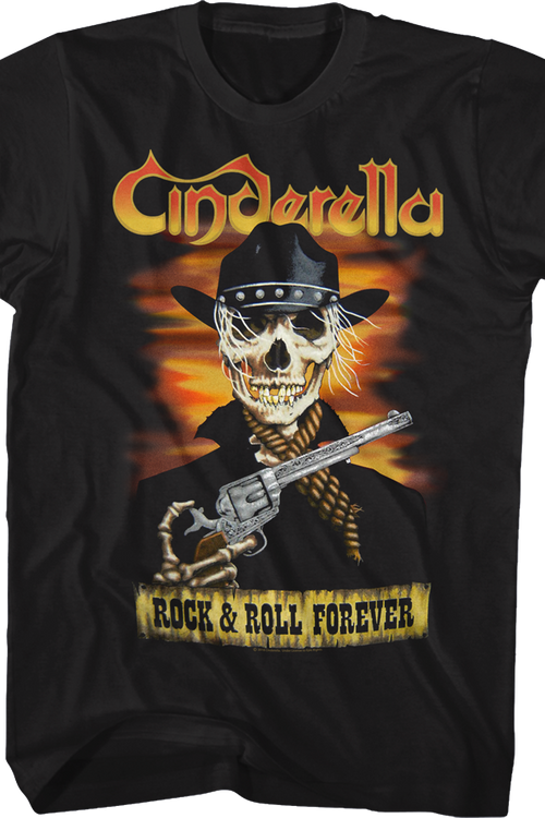 Rock and Roll Forever Cinderella T-Shirt