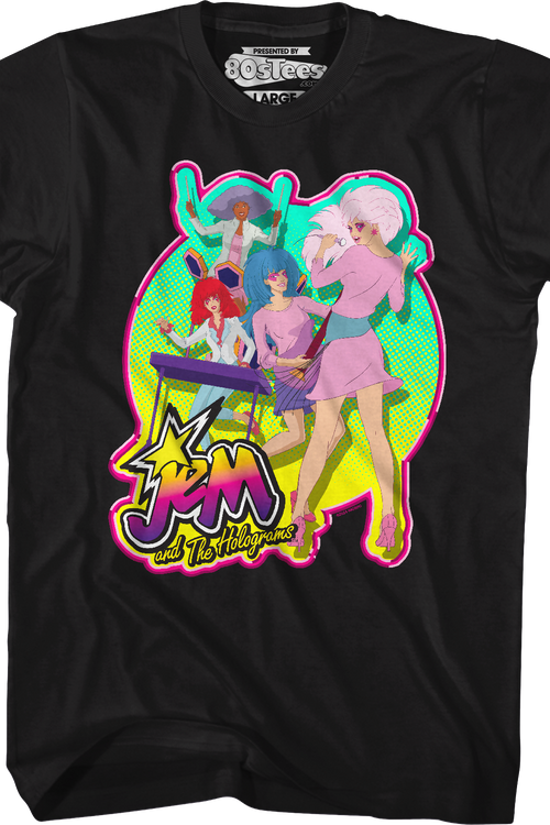 Rock Band Jem And The Holograms T-Shirt