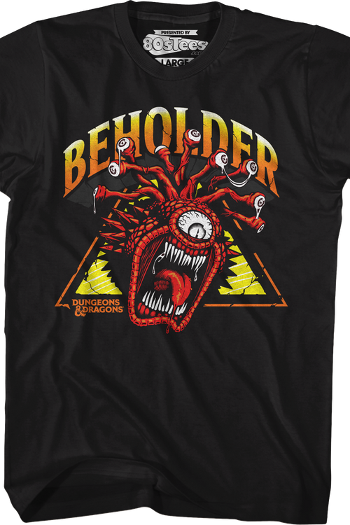 Rockin' Beholder Dungeons & Dragons T-Shirt