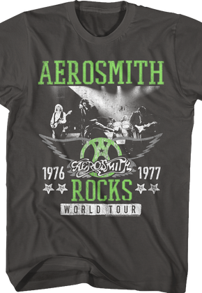 Rocks World Tour Aerosmith T-Shirt