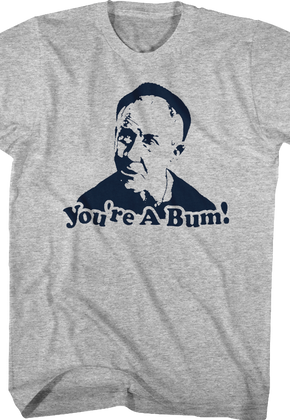 Rocky Mickey You're a Bum! T-Shirt