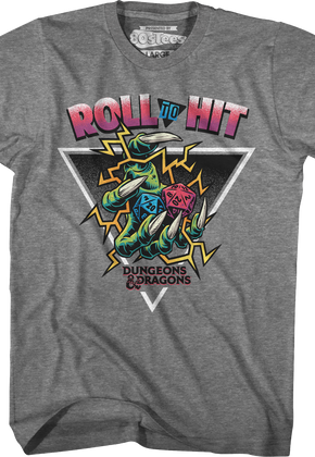 Roll To Hit Dungeons & Dragons T-Shirt