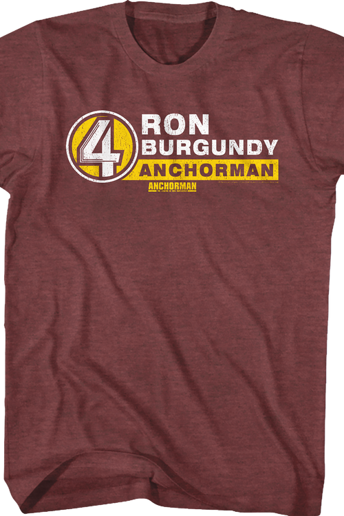 Ron Burgundy Anchorman T-Shirt