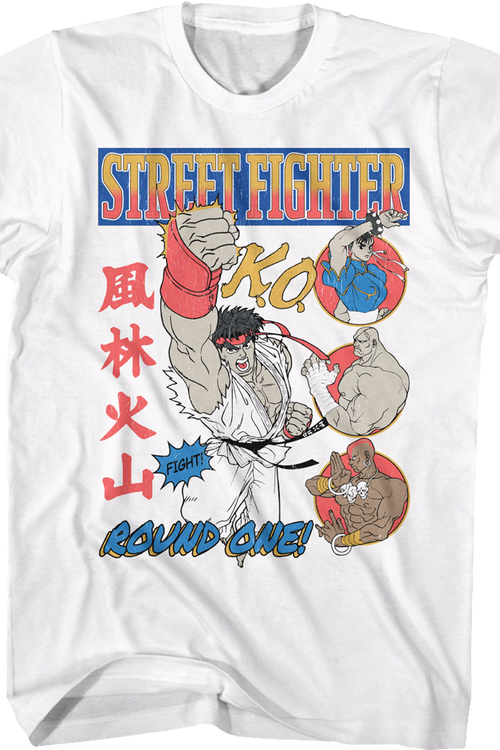 Round One Street Fighter T-Shirt