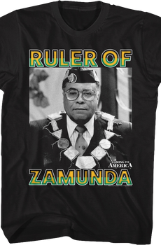 Ruler Of Zamunda Coming To America T-Shirt