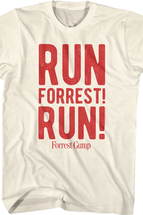 Run Forrest Run Forrest Gump T-Shirt