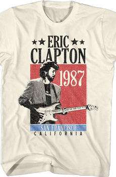 San Francisco 1987 Eric Clapton T-Shirt