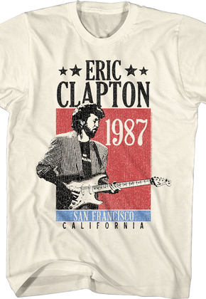 San Francisco 1987 Eric Clapton T-Shirt