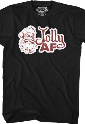 Santa Claus Jolly AF T-Shirt