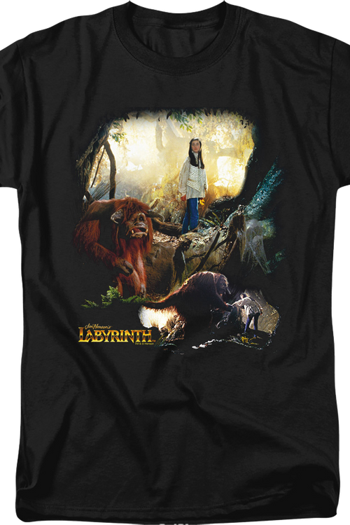 Sarah & Ludo Collage Labyrinth T-Shirt