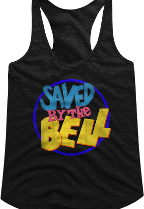 Ladies Saved By The Bell Racerback Tank Top