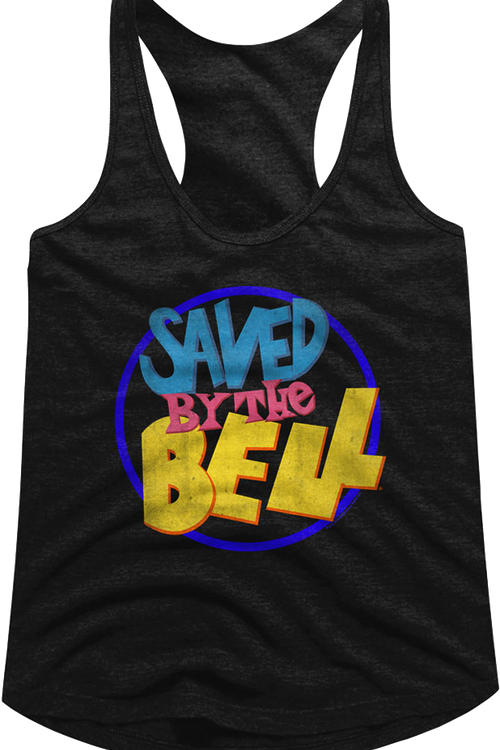 Ladies Saved By The Bell Racerback Tank Top