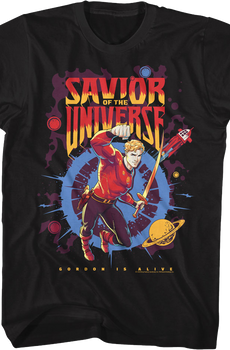 Savior Of The Universe Flash Gordon T-Shirt