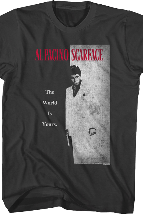 Scarface Movie Poster Smoke T-Shirt