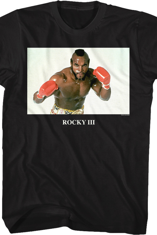 Clubber Lang Boxing Pose Rocky III T-Shirt