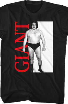 Scarface Poster Andre The Giant T-Shirt