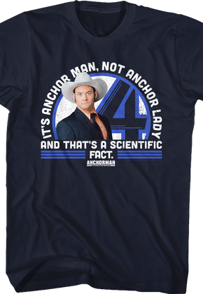 Scientific Fact Anchorman T-Shirt