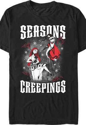 Seasons Creepings Nightmare Before Christmas T-Shirt