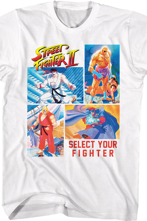 Select Your Fighter Street Fighter II T-Shirt