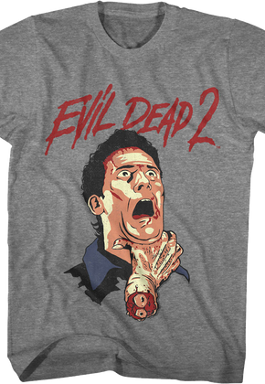 Severed Hand Stranglehold Evil Dead T-Shirt